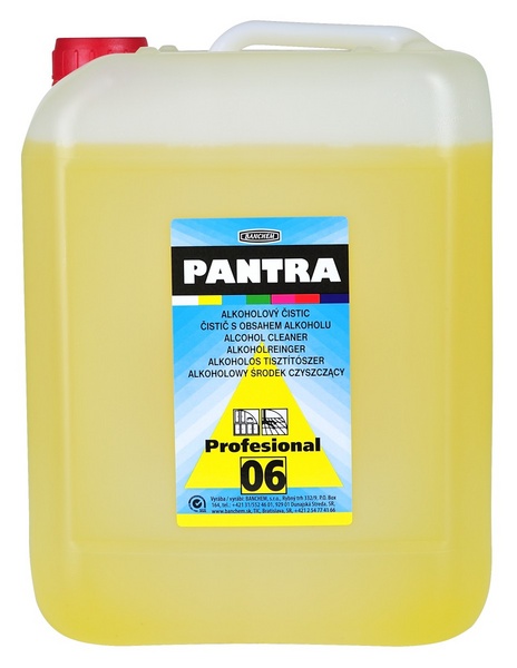 PANTRA 06 Profesional alkoholový prostředek na profesionální čištění 5l