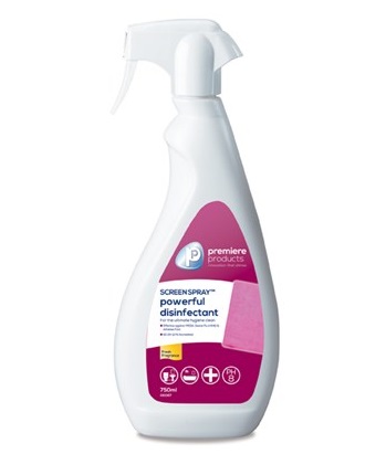 SCREEN Spray 750ml dezinfekční prostředek se svěží vůní 