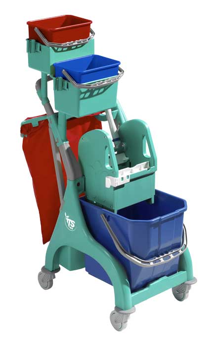 NICK PLUS 30 úklidový vozík pro komplexní úklid  