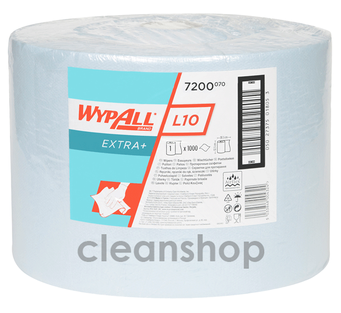 Papírové utěrky WYPALL L10, 1000 útržků