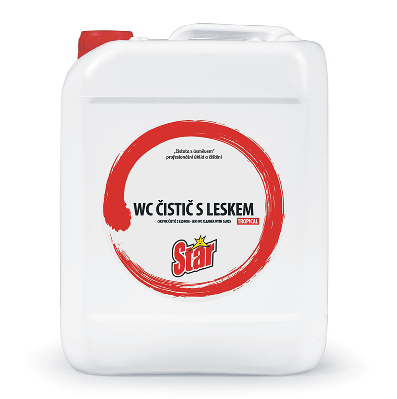 STAR WC čistič s leskem 5l TROPICAL