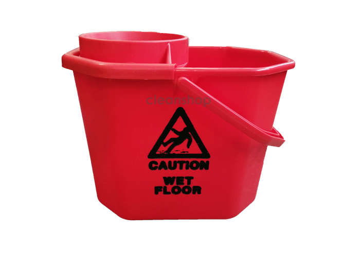 Mopovací kbelík HOME červený