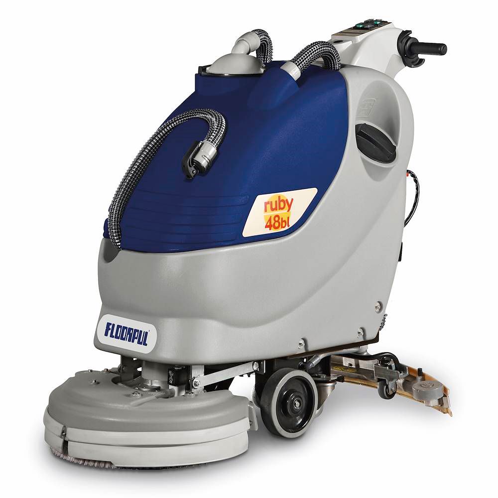 Floorpul RUBY 48BL (105Ah) podlahový mycí stroj bateriový (24V)